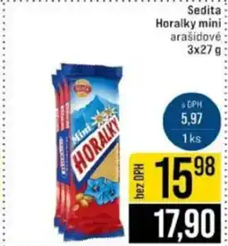 Jip Sedita Horalky mini nabídka