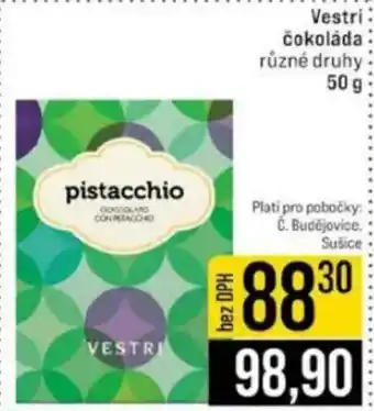 Jip Vestri čokoláda nabídka
