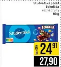 Jip Studentská pečet čokoláda nabídka