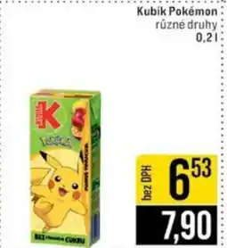 Jip Kubík Pokémon nabídka