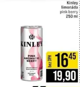 Jip Kinley limonáda nabídka