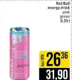 Jip Red Bull energy drink nabídka