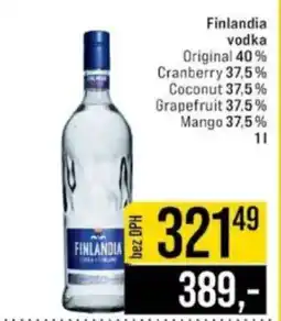 Jip Finlandia vodka nabídka