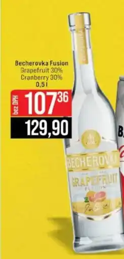 Jip Becherovka Fusion nabídka