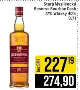 Jip Stará Myslivecká Reserve Bourbon Cask 4Y0 Whisky 40% nabídka