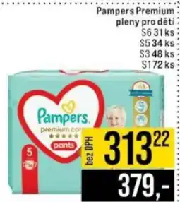 Jip Pampers Premium pleny pro děti nabídka