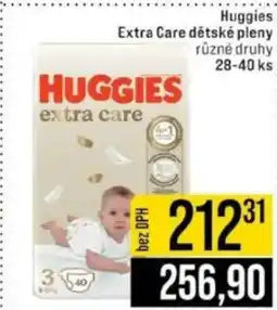 Jip Huggies Extra Care dětské pleny nabídka