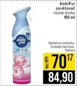 Jip AmbiPur osvěžovač nabídka