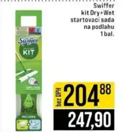 Jip Swiffer kit Dry+Wet startovací sada na podlahu nabídka