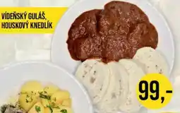 Jip Vídeňský guláš, houskový knedlík nabídka