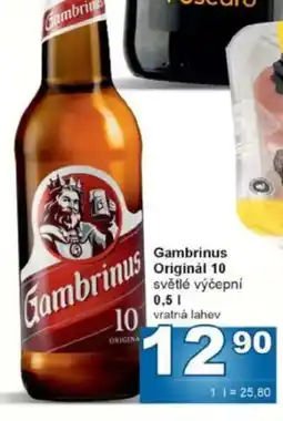 Jip Gambrinus Originál 10 nabídka
