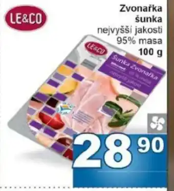 Jip Zvonařka šunka nabídka