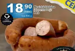 Jip Mexická klobása nabídka