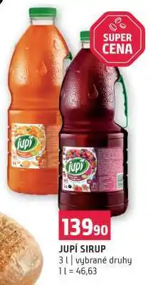 Terno Jupí sirup nabídka