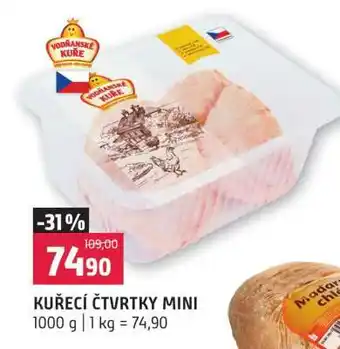 Terno Kuřecí čtvrtky mini nabídka