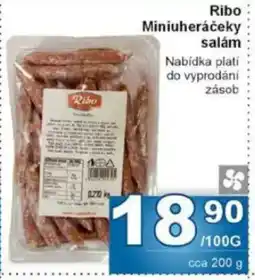 Jip Ribo Miniuheráčeky salám nabídka