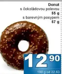 Jip Donut s čokoládovou polevou nabídka