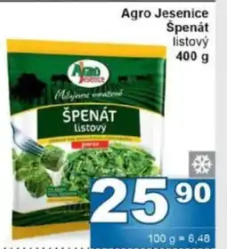 Jip Agro Jesenice Špenát listový nabídka