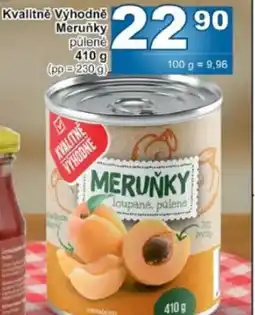 Jip Kvalitně Výhodně Meruňky půlené nabídka