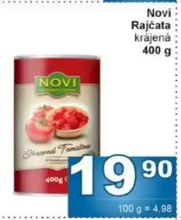 Jip Novi Rajčata krájená nabídka