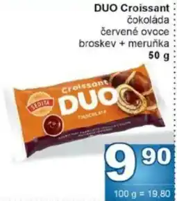 Jip DUO Croissant čokoláda červené ovoce broskev + meruňka nabídka