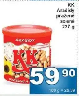 Jip KK Arašídy pražené solené nabídka