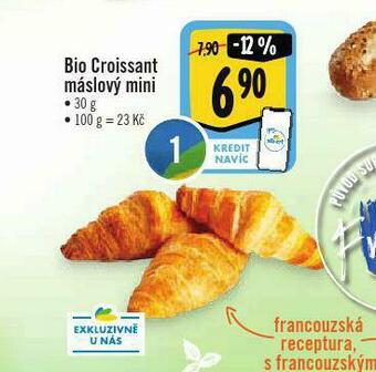 Albert Bio croissant máslový nabídka