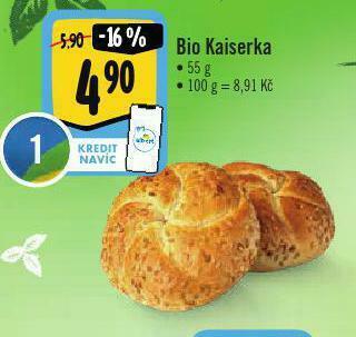 Albert Bio kaiserka nabídka