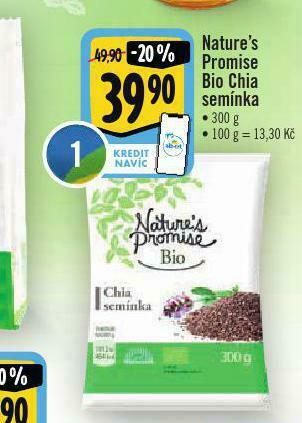 Albert Bio chia semínka nabídka