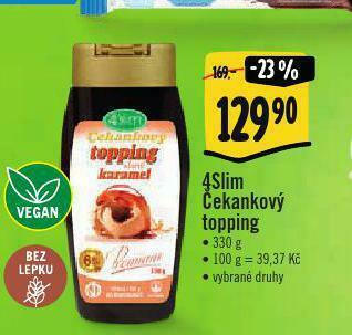 Albert Čekankový topping nabídka