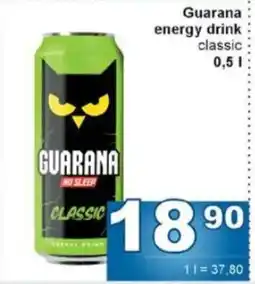 Jip Guarana energy drink nabídka