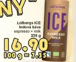 Jip Löfbergs ICE ledová káva nabídka