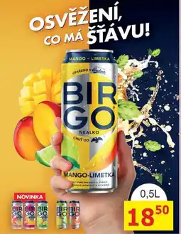 BENE Nápoje BIR GO nabídka