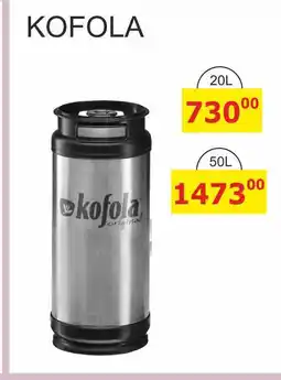 BENE Nápoje KOFOLA nabídka