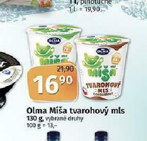 Coop Olma míša tvarohový mls nabídka