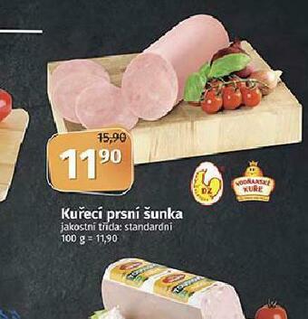 Coop Kuřecí prsní šunka nabídka