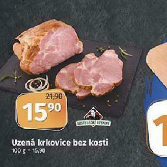 Coop Uzená krkovice bez kosti nabídka