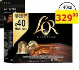 BENE Nápoje L´OR kapsle do kávovaru 40ks nabídka