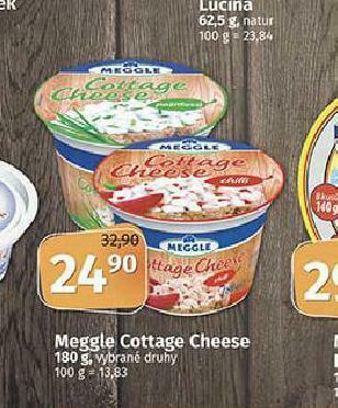 Coop Meggle cottage cheese nabídka