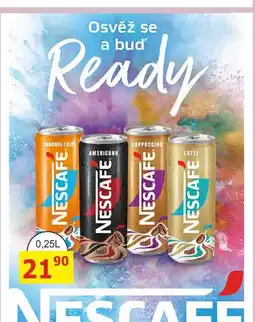 BENE Nápoje NESCAFE LATTE nabídka