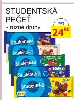 BENE Nápoje Orion Studentská pečeť 90g, vybrané druhy nabídka