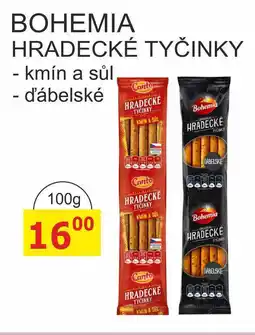 BENE Nápoje BOHEMIA HRADECKÉ TYČINKY nabídka