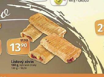 Coop Listový závin nabídka