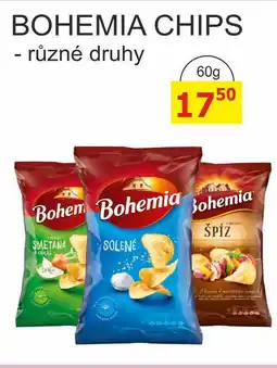 BENE Nápoje BOHEMIA CHIPS - různé druhy nabídka