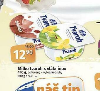 Coop Milko tvaroh s vlákninou nabídka