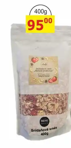 BENE Nápoje Snídaňová směs nabídka