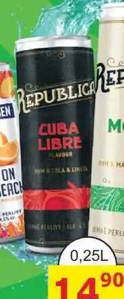 BENE Nápoje BOŽKOV REPUBLICA CUBA LIBRE 0,25L míchaný nápoj v plechu nabídka