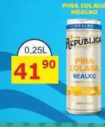 BENE Nápoje REPUBLICA PINA COLADA NEALKO 0,25L míchaný nápoj v plechu nabídka
