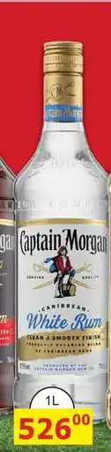 BENE Nápoje Captain Morgan White Rum nabídka