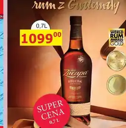 BENE Nápoje Zacapa SOLERA nabídka